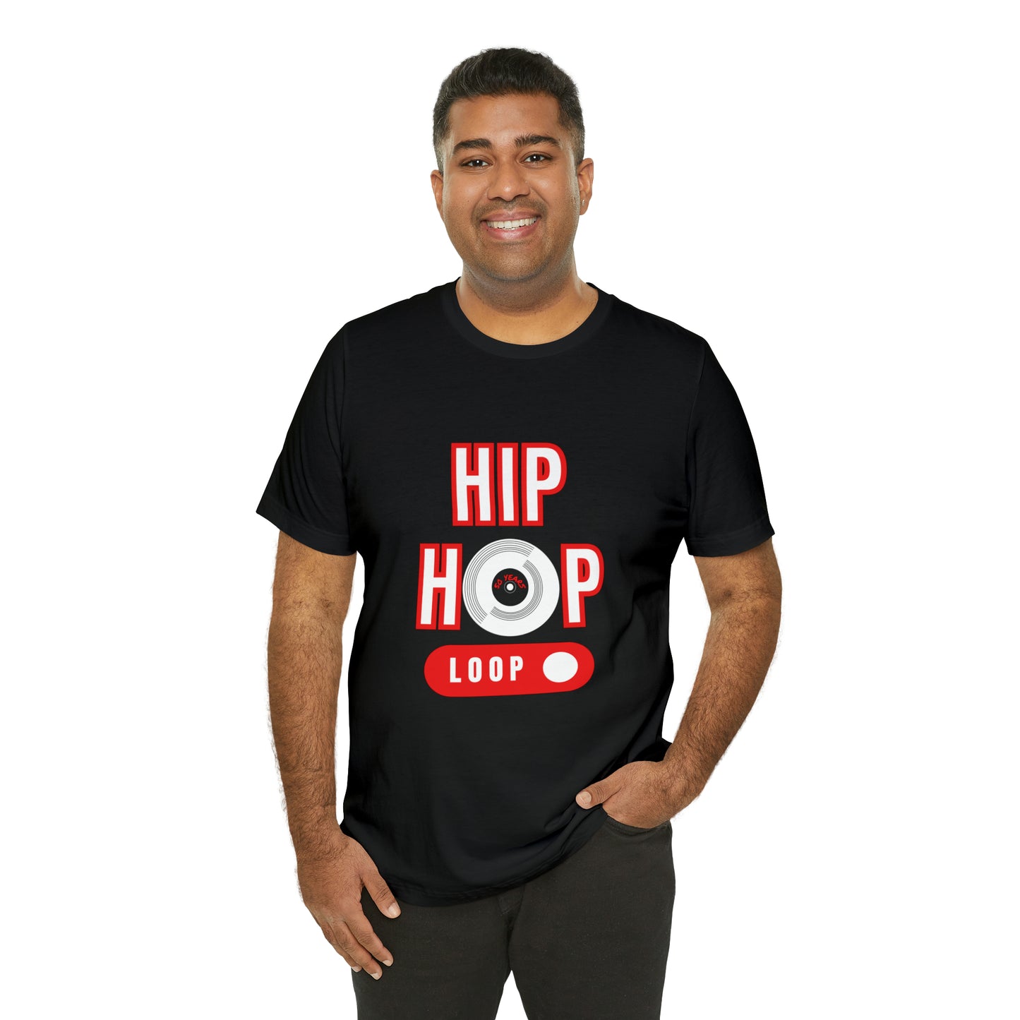 HIP HOP is 50 Unisex Jersey Short Sleeve Tee