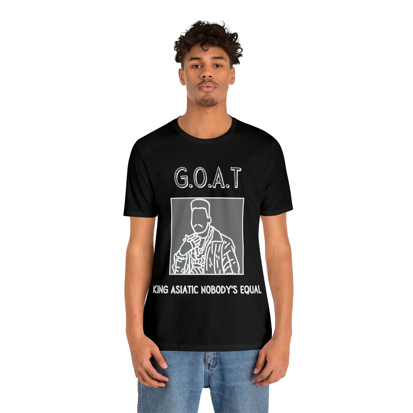 Big Daddy Kane the G.O.A.T. Unisex Jersey Short Sleeve Tee