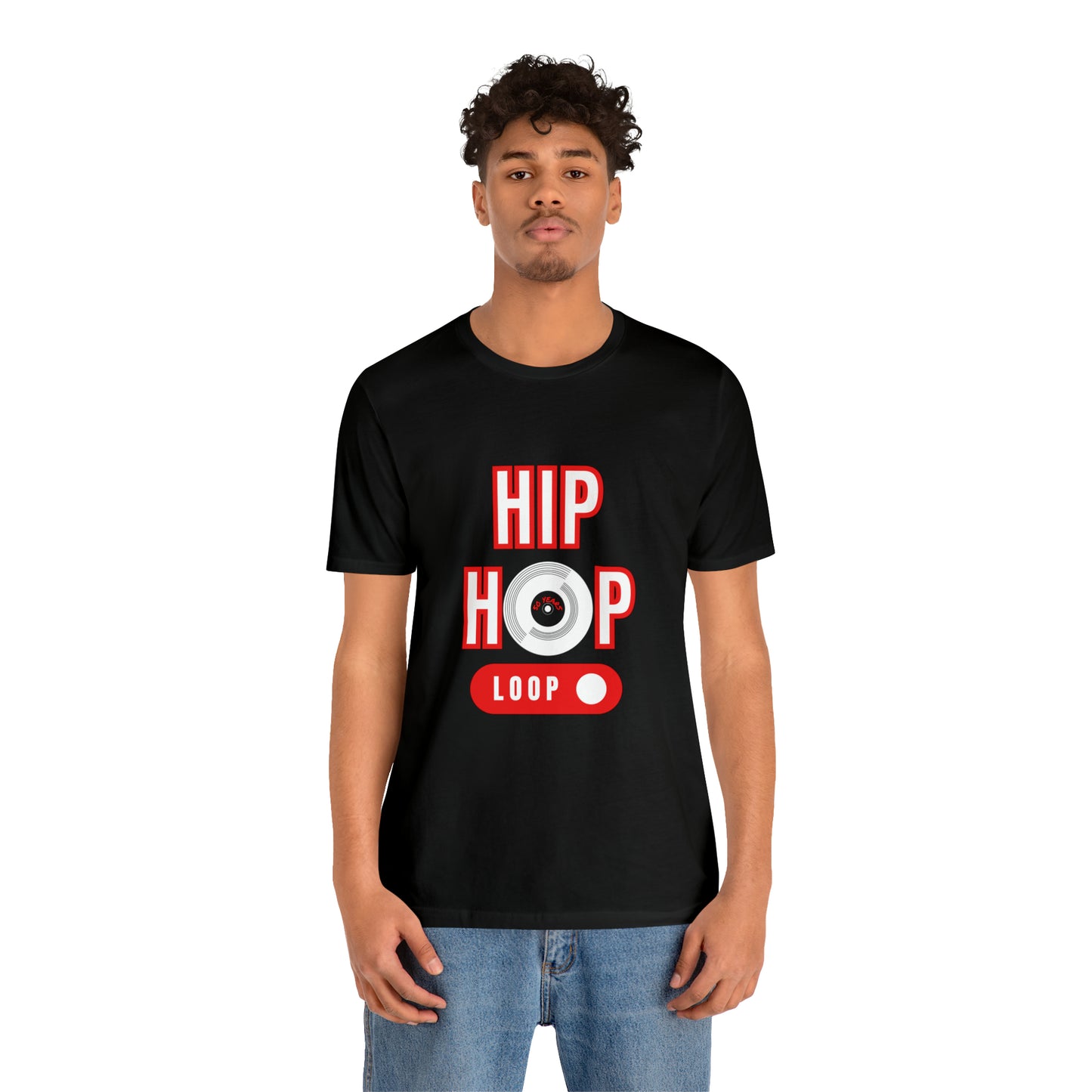 HIP HOP is 50 Unisex Jersey Short Sleeve Tee