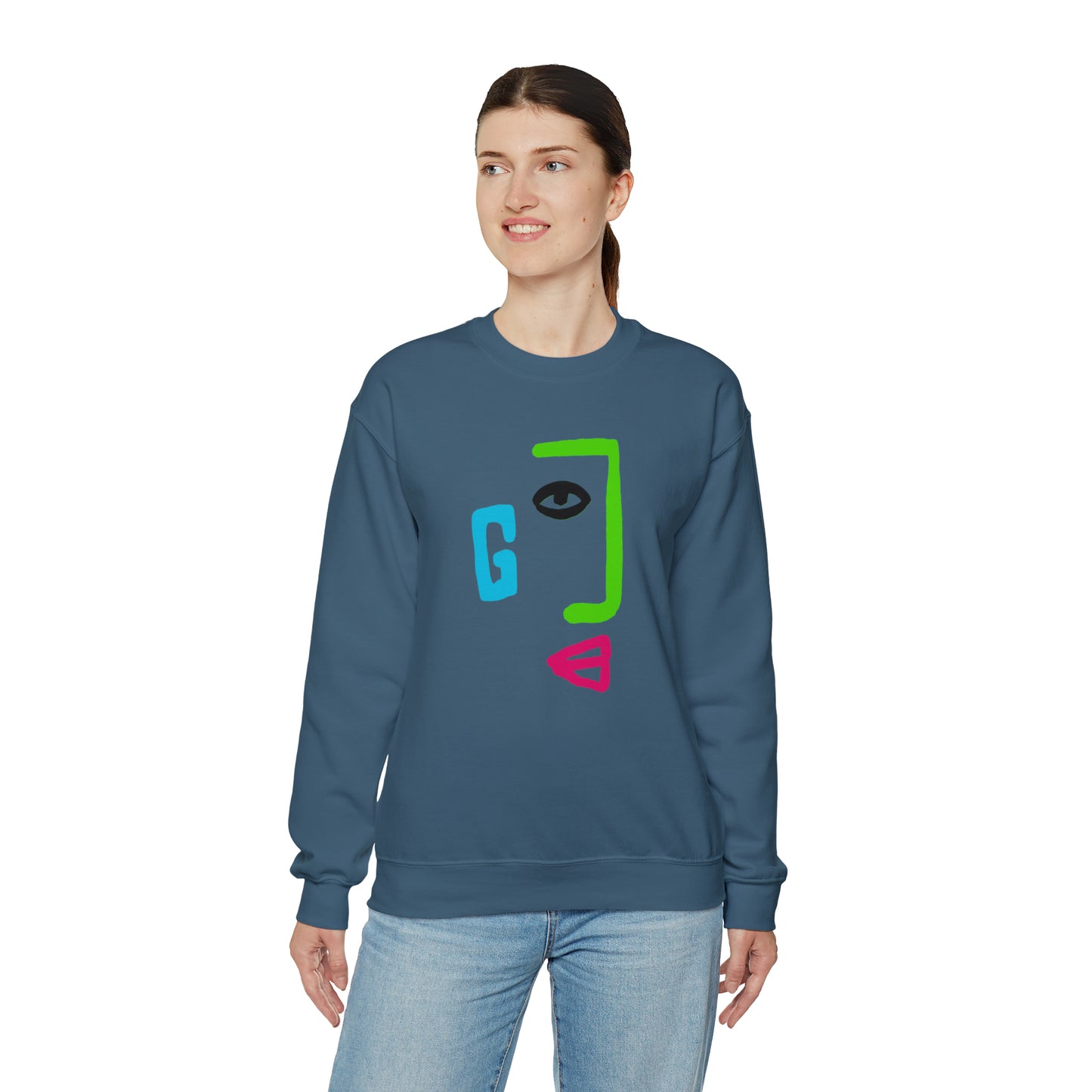 Face It Unisex Heavy Blend™ Crewneck Sweatshirt