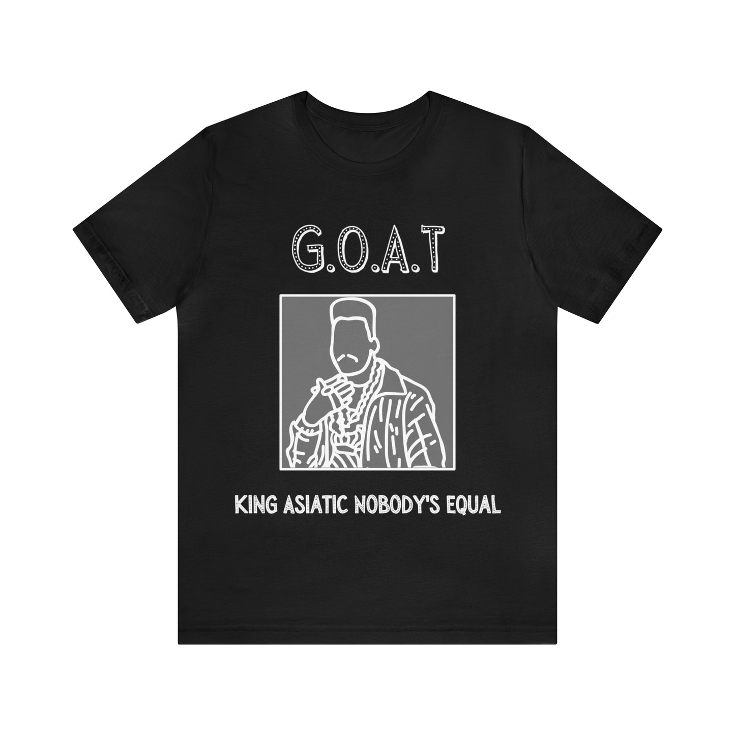 Big Daddy Kane the G.O.A.T. Unisex Jersey Short Sleeve Tee