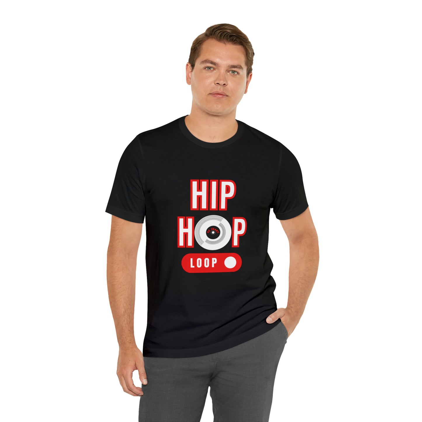 HIP HOP is 50 Unisex Jersey Short Sleeve Tee