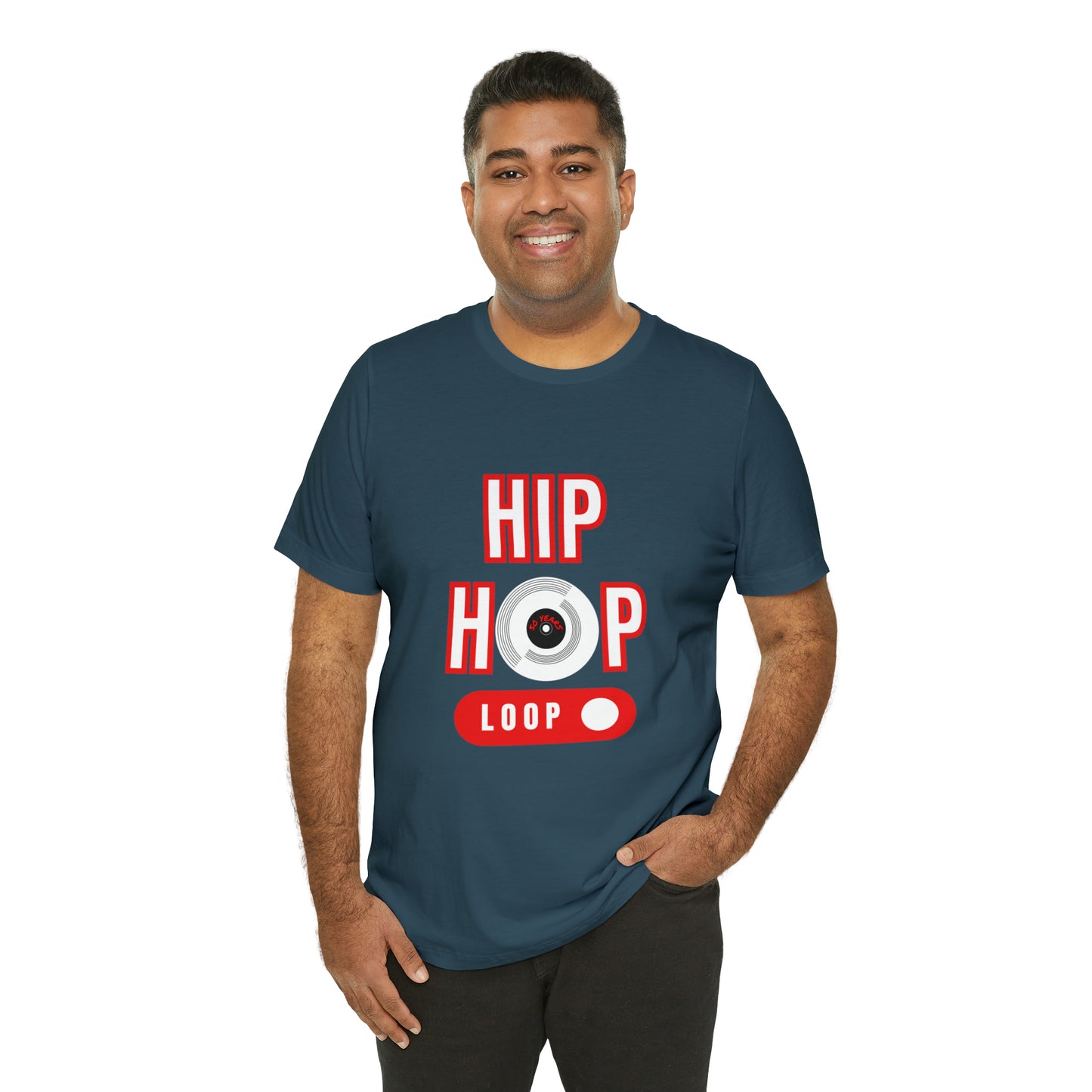 HIP HOP is 50 Unisex Jersey Short Sleeve Tee