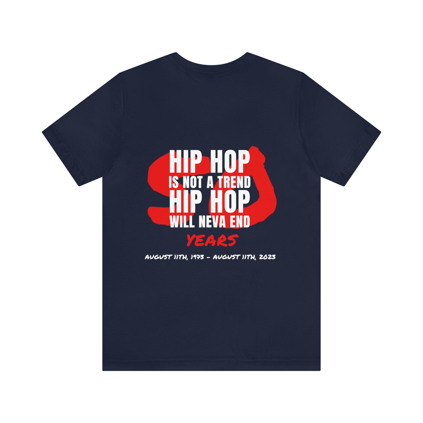 HIP HOP is 50 Unisex Jersey Short Sleeve Tee