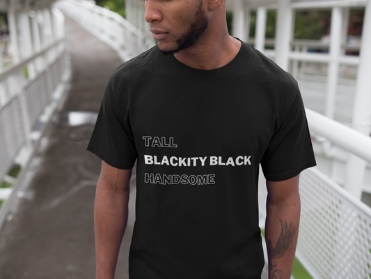 Blackity Black Unisex T-shirt