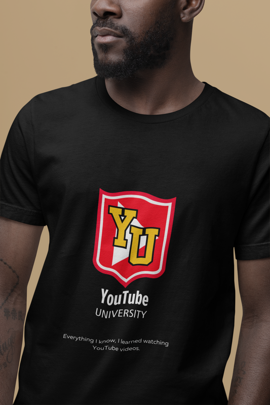 YouTube University Unisex Heavy Cotton Tee