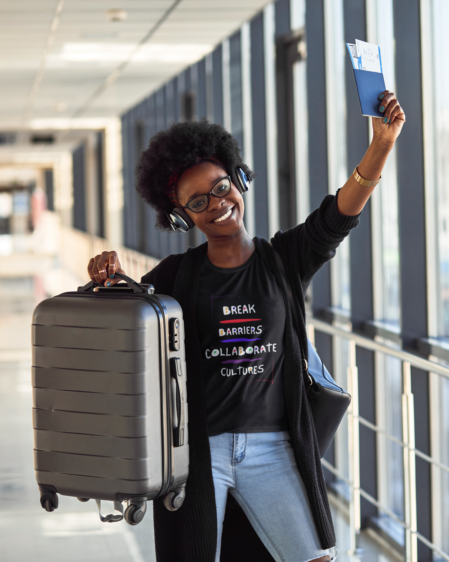 Break Barriers Women's Tee