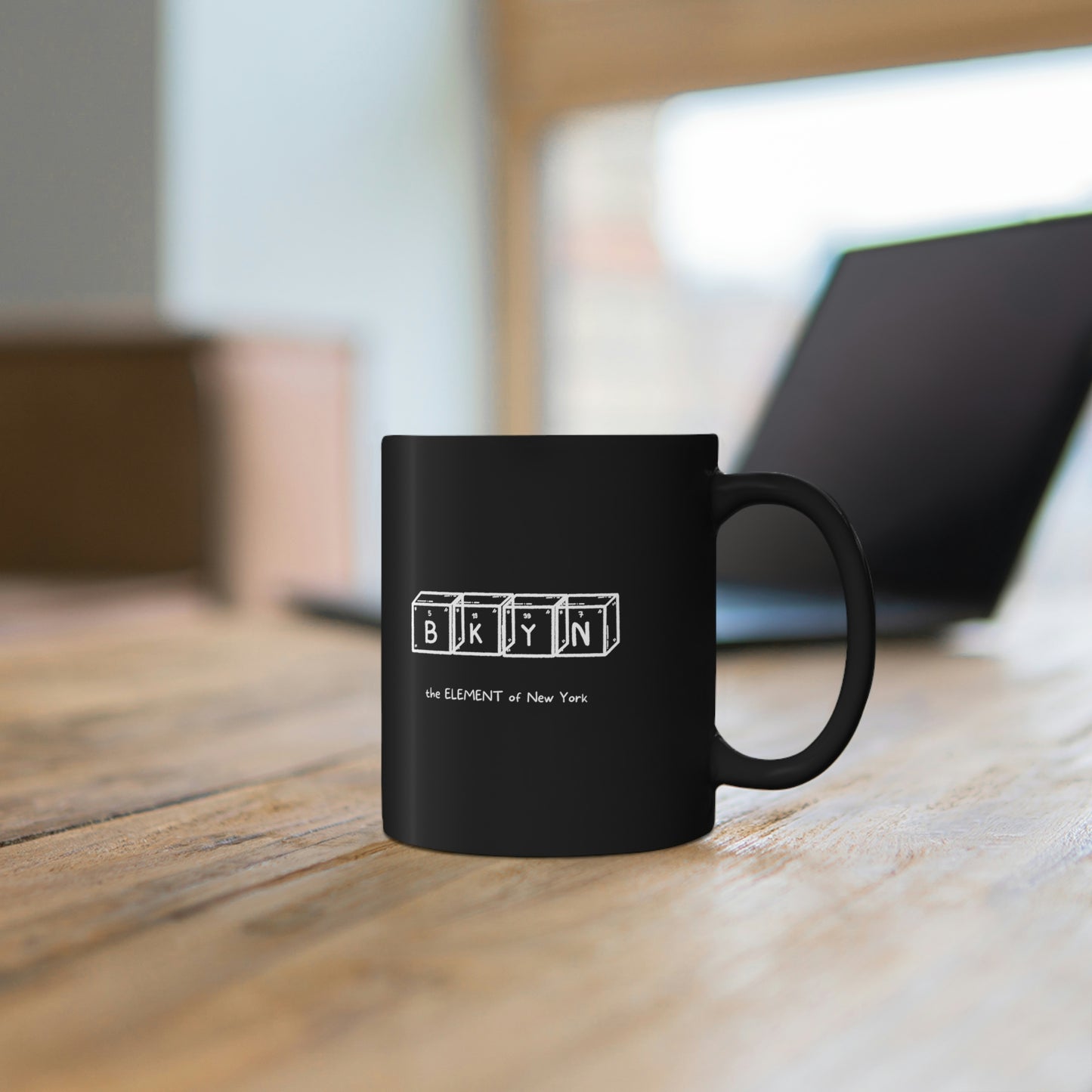 Elements Mug 11oz Black Mug