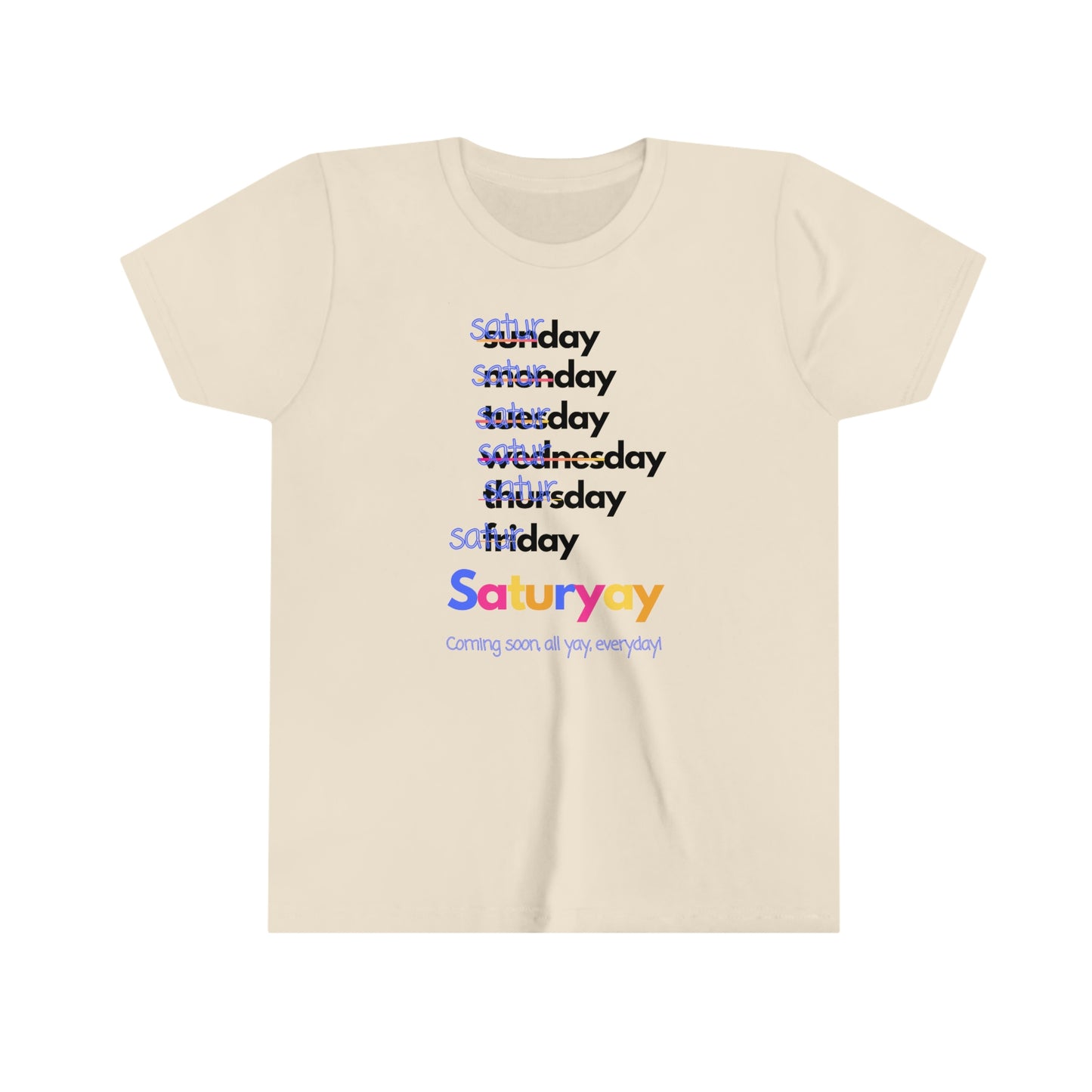 Saturyay Youth Short Sleeve Tee