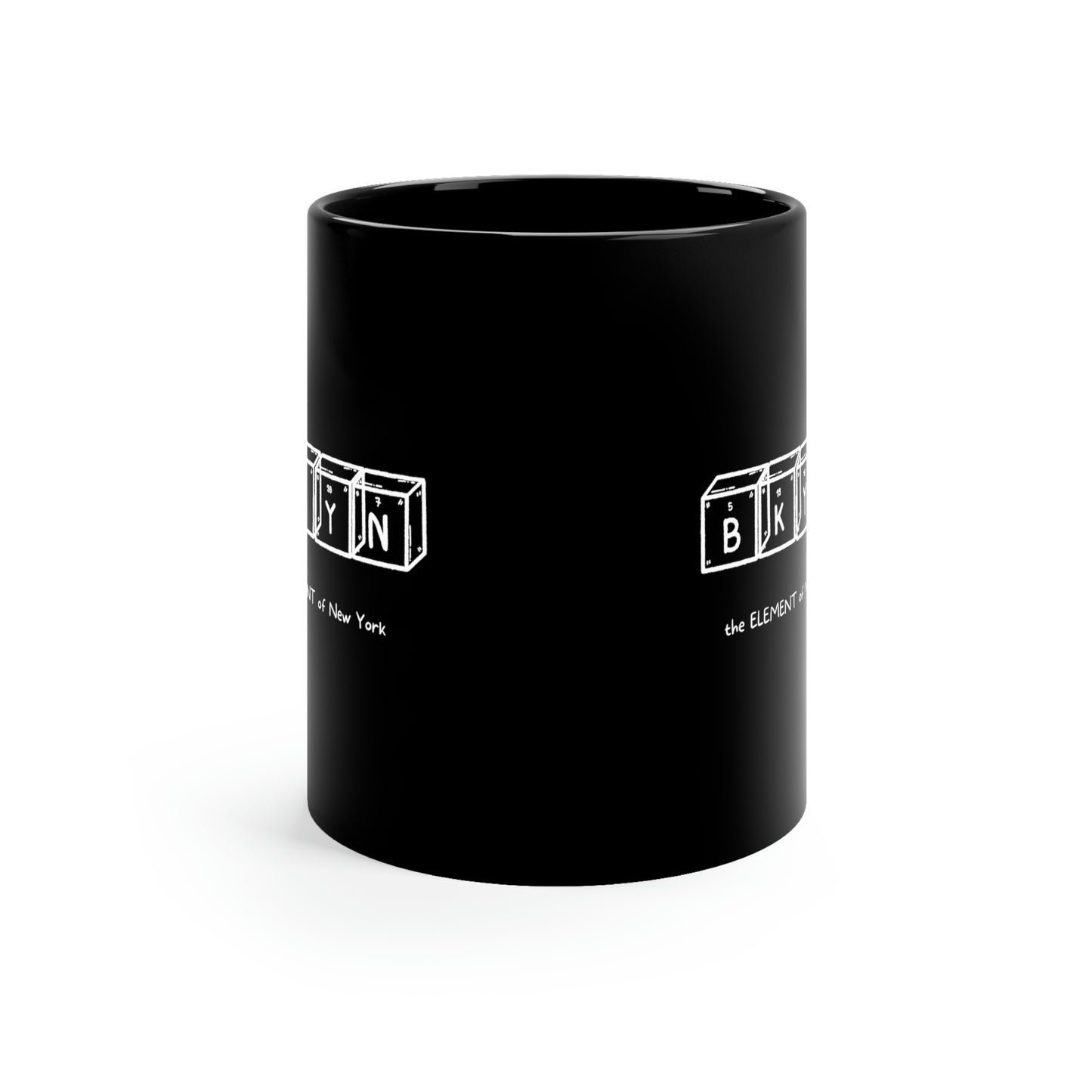 Elements Mug 11oz Black Mug