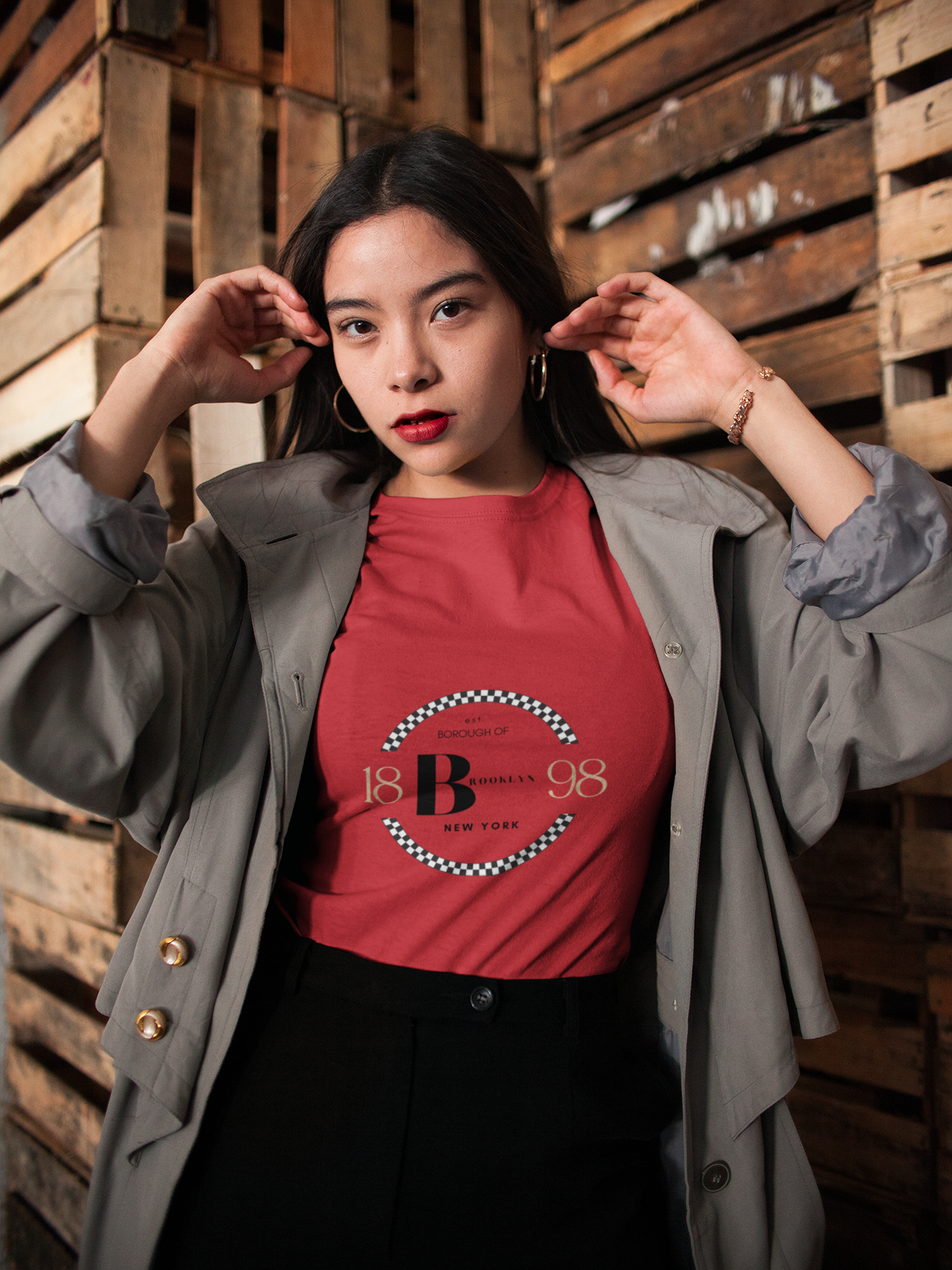 Brooklyn EST 1898 Elegant Unisex Heavy Cotton Tee