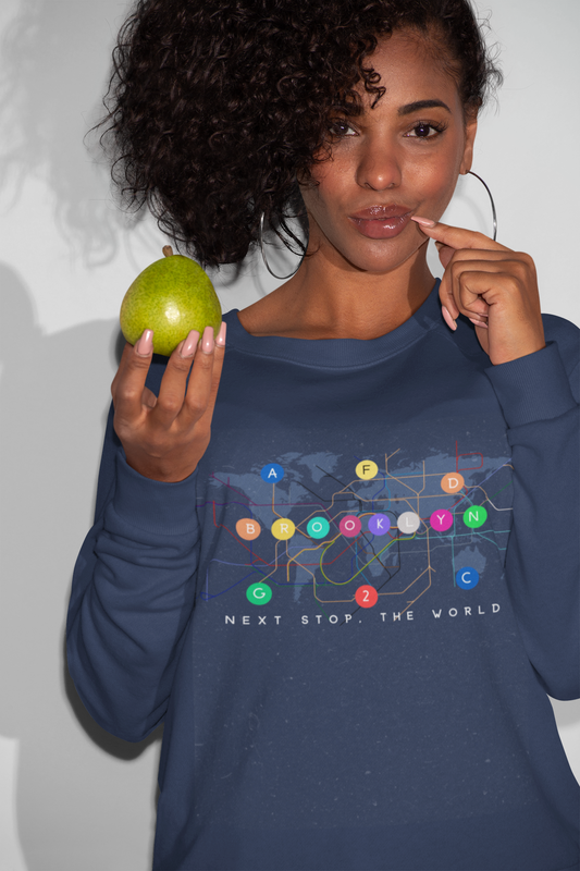 Next Stop, The World Unisex Heavy Blend™ Crewneck Sweatshirt